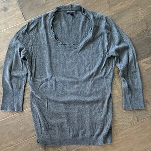 Banana Republic Charcoal Crewneck Sweater